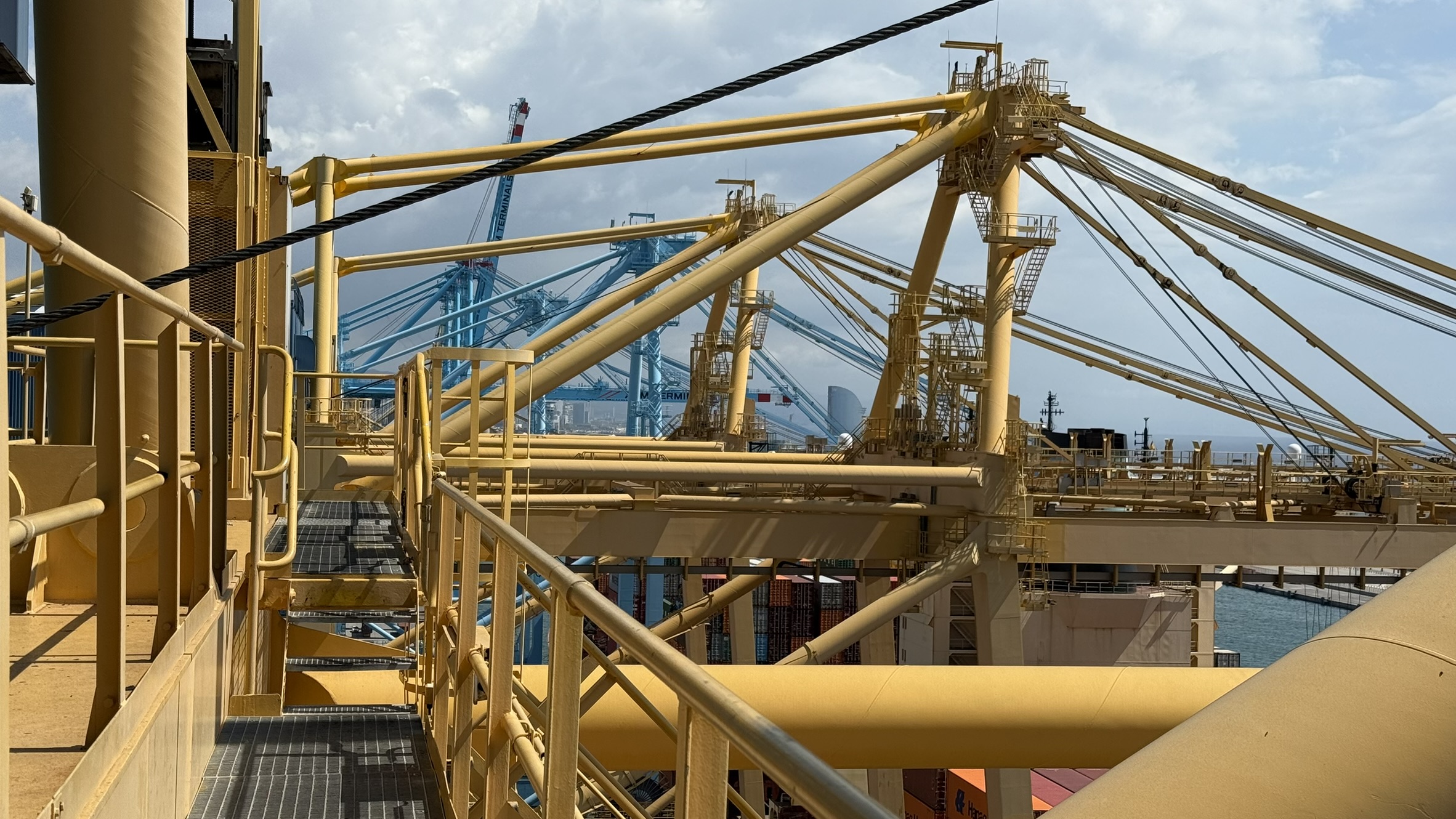 Engineers reviewing private 5G site plan on tablets